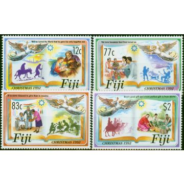 Fiji 1992 Christmas Set of 4 SG860-863 V.F MNH 
