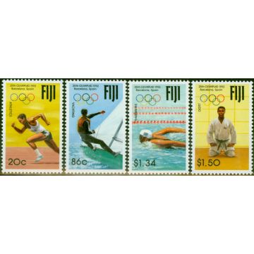 Fiji 1992 Olympic Games Set of 4 SG851-854 V.F MNH 