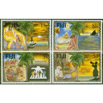Fiji 1996 Christmas Set of 4 SG971-974 V.F MNH 
