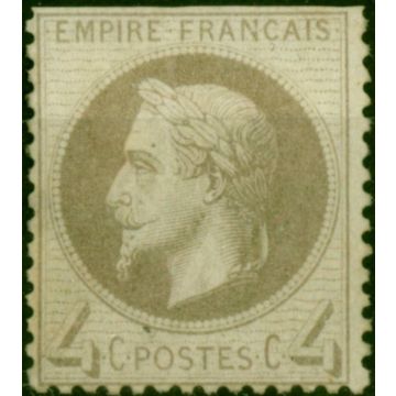 France 1863 4c Lilac-Grey SG108 Good Unused 