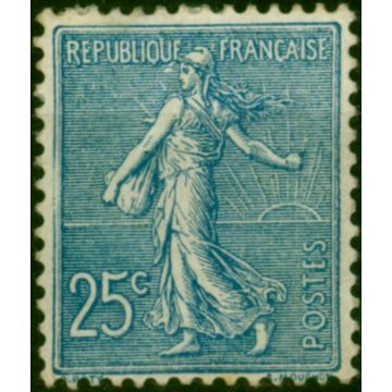 France 1903 25c Blue SG318 Fine MM 