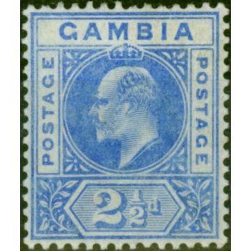 Gambia 1902 2 1/2d Ultramarine SG48 Fine MM