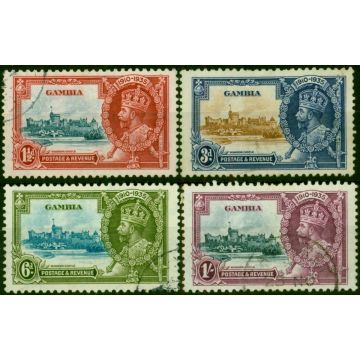 Gambia 1935 Jubilee Set of 4 SG143-146 Fine Used 2