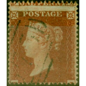 GB 1854 1d Red-Brown SG17 Fine Used 
