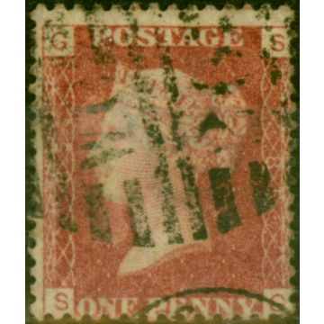GB 1864 1d Red SG43 Pl 85 Fine Used