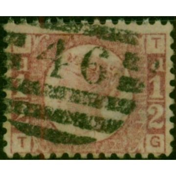 GB 1870 1/2d Rose SG49 Pl.11 Fine Used