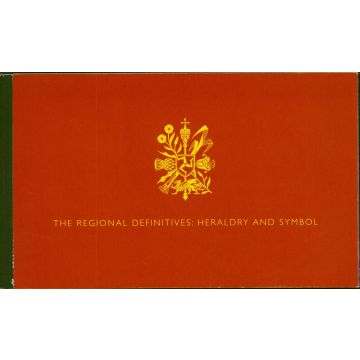 GB Prestige Booklet 2008 The Regional Definitives Heraldry & Symbol DX43 
