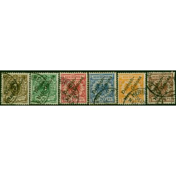 German New Guinea 1897 Set of 6 SG1-6 Fine Used 