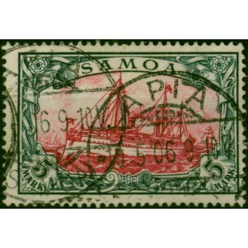 German Samoa 1901 5m Carmine & Black SGG19 V.F.U 