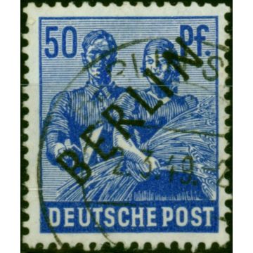 Germany 1948 50pf Blue SGB13 V.F.U