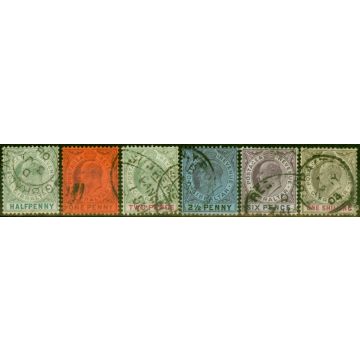 Gibraltar 1903 Set of 6 to 1s SG46-51 Good Used
