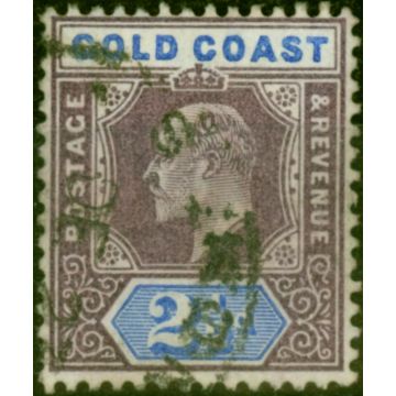 Gold Coast 1902 2 1/2d Dull Purple & Ultramarine SG41 Fine Used