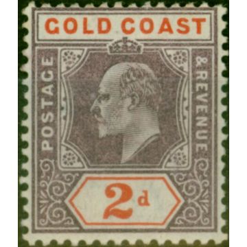 Gold Coast 1902 2d Dull Purple & Orange-Red SG40 Fine LMM