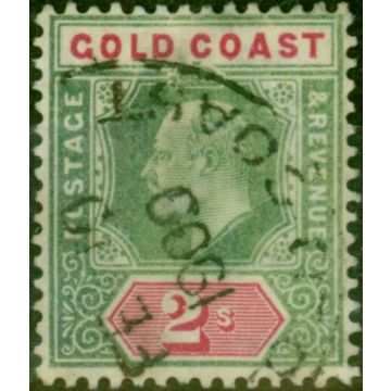 Gold Coast 1902 2s Green & Carmine SG45 Fine Used