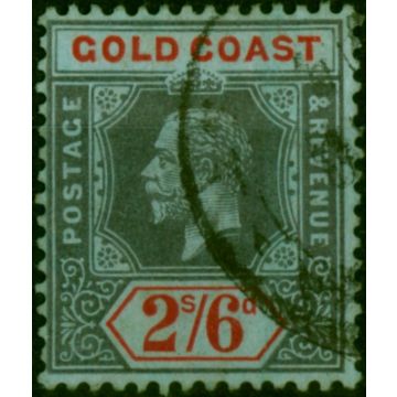 Gold Coast 1913 2s6d Black & Red-Blue SG81 Fine Used