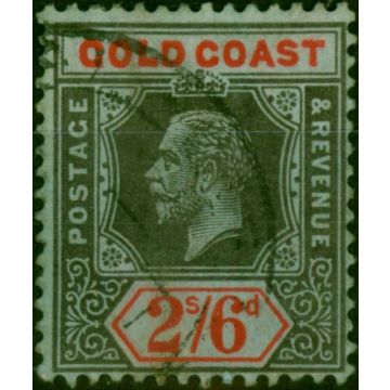 Gold Coast 1913 2s6d Black & Red-Blue SG81 Fine Used (2)