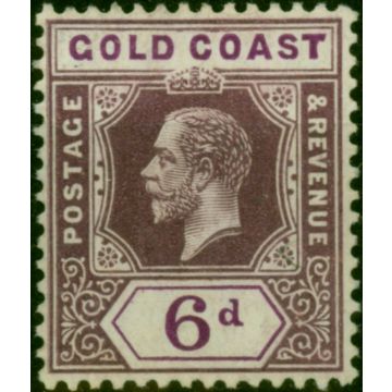 Gold Coast 1913 6d Dull & Bright Purple SG78 Fine & Fresh MM 