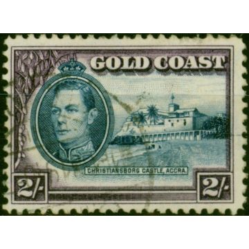 Gold Coast 1938 2s Blue & Violet SG130 Fine Used Stamp