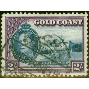 Gold Coast 1938 2s Blue & Violet SG130 P.12 Fine Used