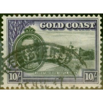 Gold Coast 1940 10s Black & Violet SG132 Fine Used (3)