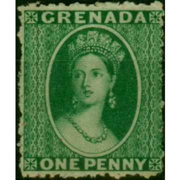 Grenada 1881 1d Green SG19 Fine MM 