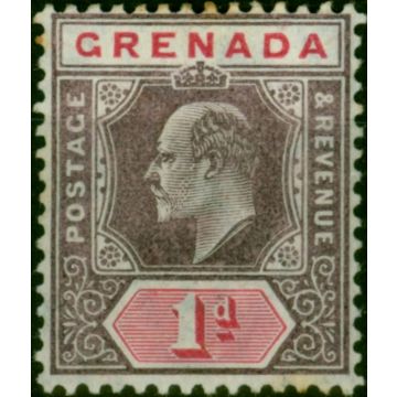 Grenada 1904 1d Purple & Carmine SG68 Fine MM (2)