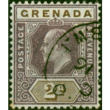Grenada 1905 2d Purple & Brown SG69 Fine Used 
