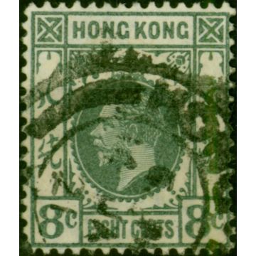 Hong Kong 1914 8c Slate SG104a Good Used 