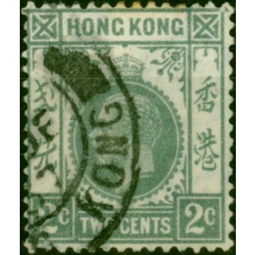 Hong Kong 1937 2c Grey SG118c Fine Used 