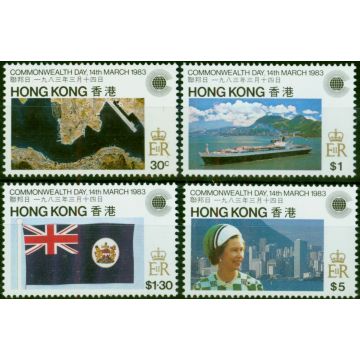 Hong Kong 1983 Commonwealth Day Set of 4 SG438-441 V.F MNH 