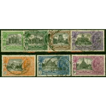 India 1935 Jubilee Set of 7 SG240-246 Fine Used