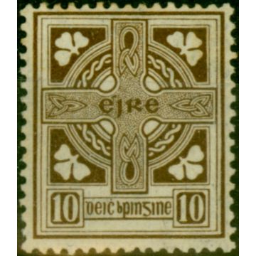 Ireland 1923 10d Brown SG81 Fine LMM