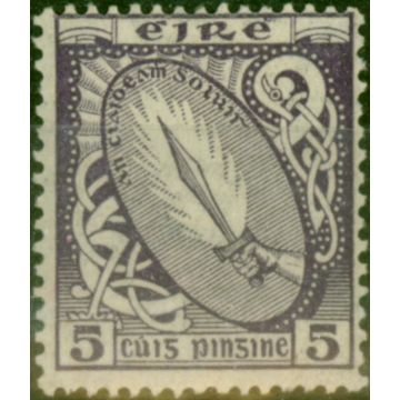 Ireland 1923 5d Deep Vilolet SG78 Fine VLMM 
