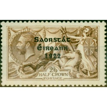 Ireland 1925 2s6d Chocolate-Brown SG83 Fine MM 