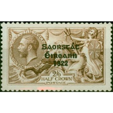 Ireland 1925 2s6d Chocolate-Brown SG83 V.F MNH 