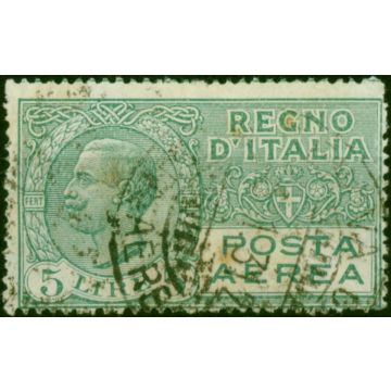 Italy 1926 Air 5L Green SG203 Good Used 