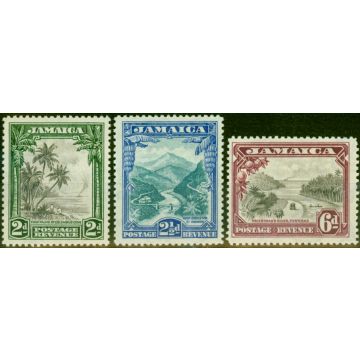 Jamaica 1932 Set of 3 SG111-113 Fine VLMM 