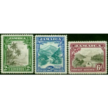 Jamaica 1932 Set of 3 SG111-113 V.F MNH 