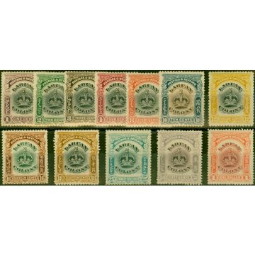 Labuan 1902-03 Set of 12 SG117-128 Fine & Fresh MM 