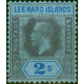 Leeward Islands 1922 2s Purple & Blue-Blue SG74 Fine LMM 