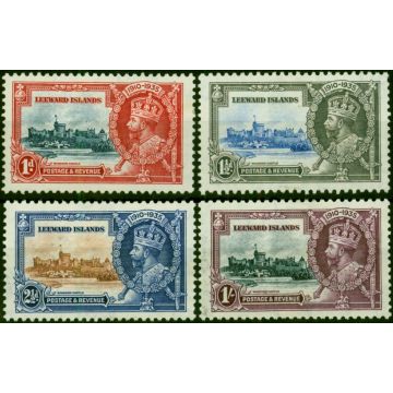 Leeward Islands 1935 Jubilee Set of 4 SG88-91 Good MM 