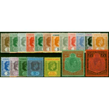 Leeward Islands 1938-52 Set of 19 SG95-114c V.F MNH & LMM (2)