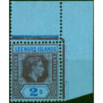 Leeward Islands 1942 2s Reddish Purple & Blue-Blue SG111a V.F MNH 