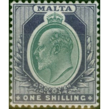 Malta 1903 1s Grey & Violet SG44 Fine MM 