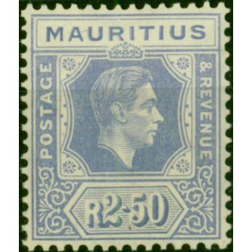 Mauritius 1938 2R50 Pale Violet SG261 Good MNH