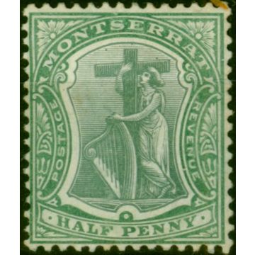 Montserrat 1904 1/2d Grey-Green & Green SG24 Fine MM (2)