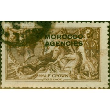 Morocco Agencies 1914 2s6d Sepia-Brown SG50 Good Used