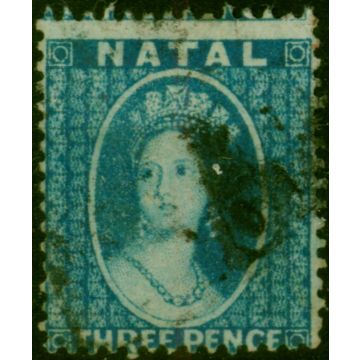 Natal 1859 3d Blue SG10 Fine Used