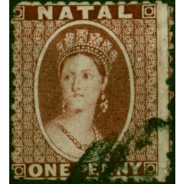 Natal 1863 1d Brown-Red SG20 Fine Used (2)