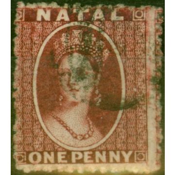 Natal 1863 1d Brown-Red SG20 Fine Used